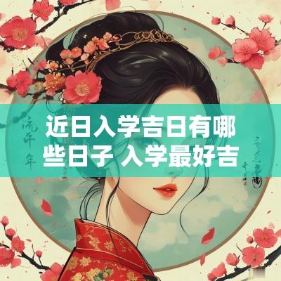近日入学吉日有哪些日子 入学最好吉日是哪天