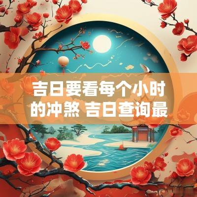 吉日要看每个小时的冲煞 吉日查询最近几天