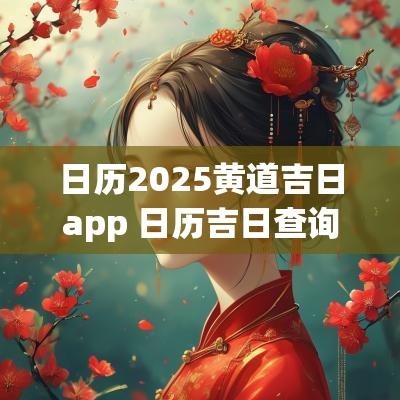 日历2025黄道吉日app 日历吉日查询手机版