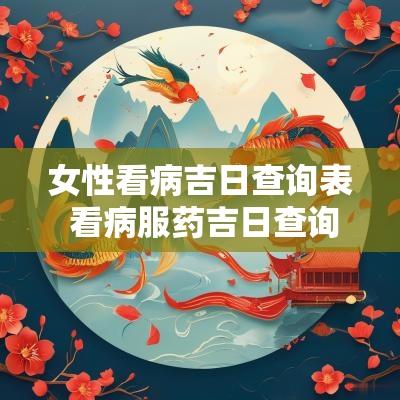 女性看病吉日查询表 看病服药吉日查询表