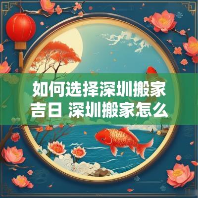 如何选择深圳搬家吉日 深圳搬家怎么选择搬家公司