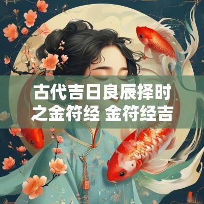 古代吉日良辰择时之金符经 金符经吉凶日