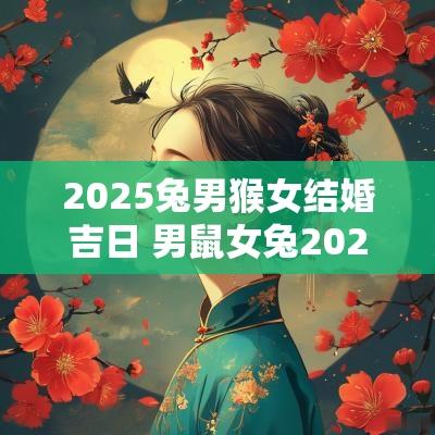 2025兔男猴女结婚吉日 男鼠女兔2025年结婚吉日时间