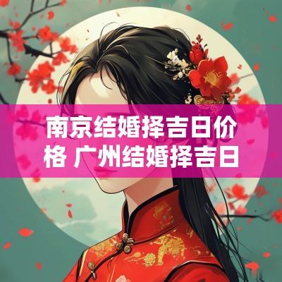 南京结婚择吉日价格 广州结婚择吉日哪家好