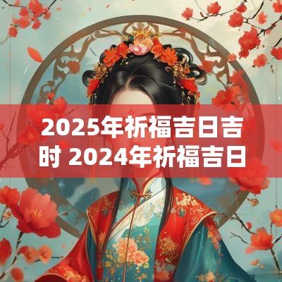 2025年祈福吉日吉时 2025年祈福吉日一览表