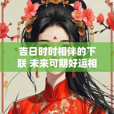 吉日时时相伴的下联 未来可期好运相伴下联