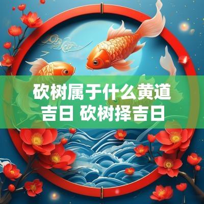 砍树属于什么黄道吉日 砍树择吉日