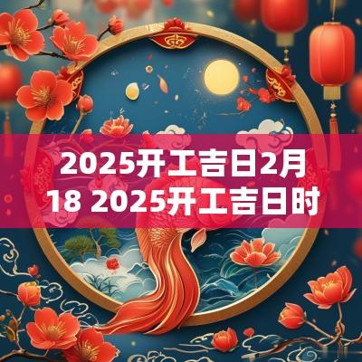 2025开工吉日2月18 2025开工吉日时辰查询表