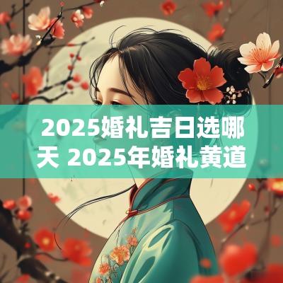 2025婚礼吉日选哪天 2025年婚礼黄道吉日一览表 2025婚礼吉日选哪天 2025年婚礼黄道吉日一览表
