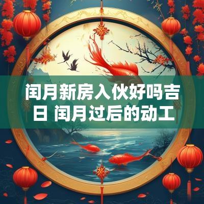 闰月新房入伙好吗吉日 闰月过后的动工吉日