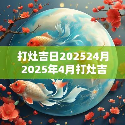打灶吉日202524月 2025年4月打灶吉日