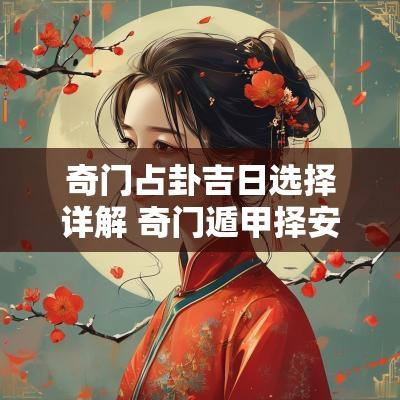 奇门占卦吉日选择详解 奇门遁甲择安葬吉日讲解