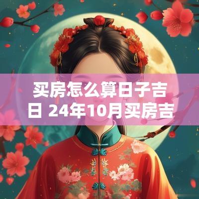 买房怎么算日子吉日 24年10月买房吉日
