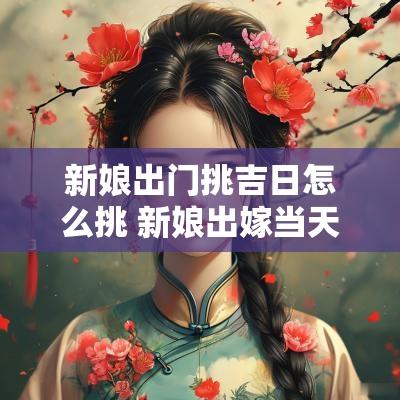 新娘出门挑吉日怎么挑 新娘出嫁当天几点出门合适