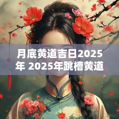 月底黄道吉日2025年 2025年跳槽黄道吉日