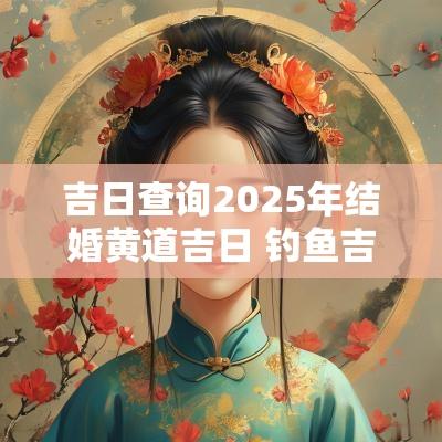 吉日查询2025年结婚黄道吉日 钓鱼吉日查询2025年黄道吉日