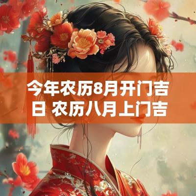今年农历8月开门吉日 农历八月上门吉日吉时查询