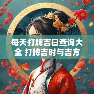每天打牌吉日查询大全 打牌吉时与吉方