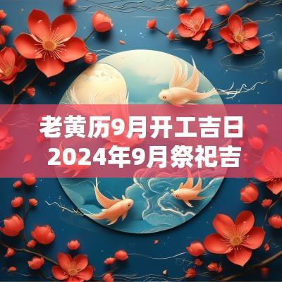 老黄历9月开工吉日 2025年9月祭祀吉日老黄历