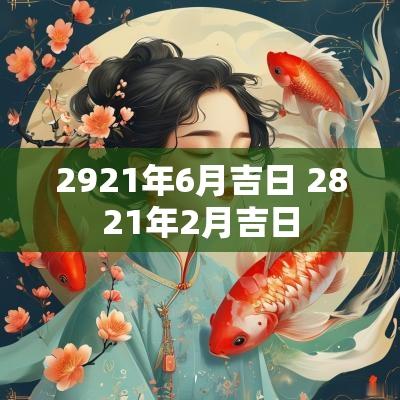 2921年6月吉日 2821年2月吉日