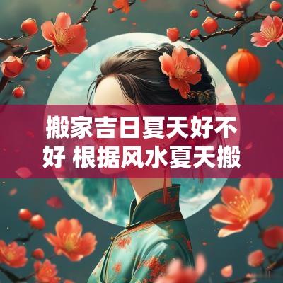 搬家吉日夏天好不好 根据风水夏天搬家好吗