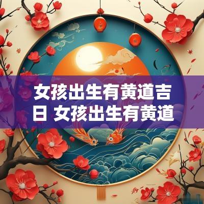 女孩出生有黄道吉日 女孩出生有黄道吉日吗