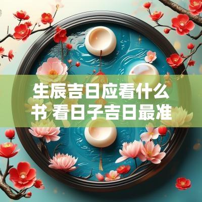 生辰吉日应看什么书 看日子吉日最准的书籍