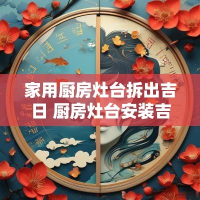 家用厨房灶台拆出吉日 厨房灶台安装吉日禁忌