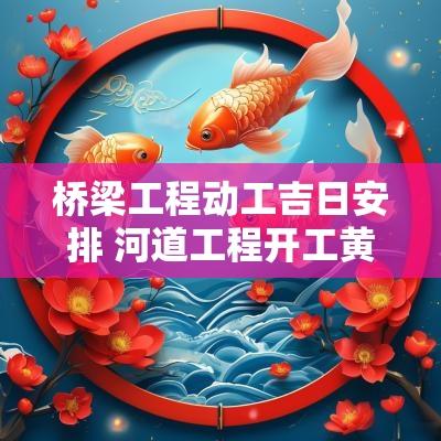 桥梁工程动工吉日安排 河道工程开工黄道吉日