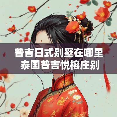 普吉日式别墅在哪里 泰国普吉悦榕庄别墅