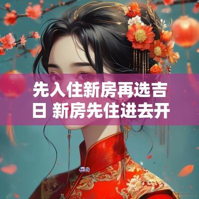 先入住新房再选吉日 新房先住进去开火再选吉日