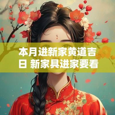 本月进新家黄道吉日 新家具进家要看黄道吉日