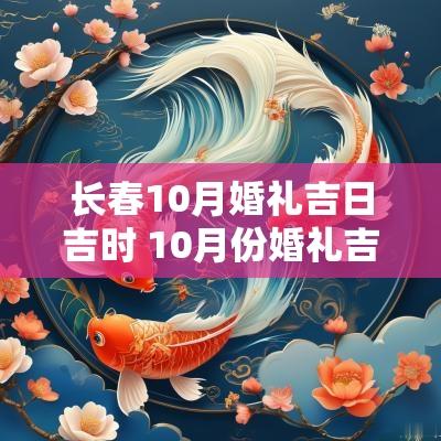 长春10月婚礼吉日吉时 10月份婚礼吉日