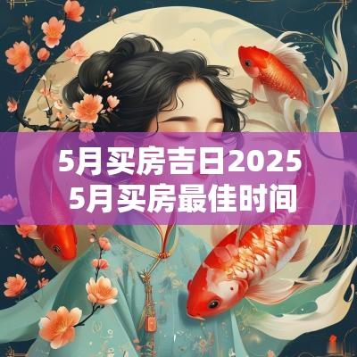 5月买房吉日2025 5月买房最佳时间