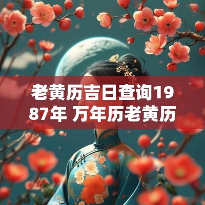 老黄历吉日查询1987年 万年历老黄历1987年黄道吉日查询