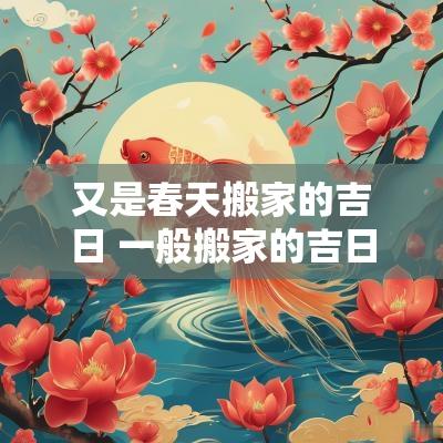 又是春天搬家的吉日 一般搬家的吉日查询表