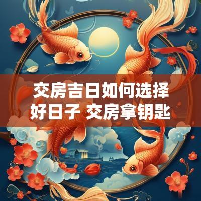 交房吉日如何选择好日子 交房拿钥匙吉日一览表