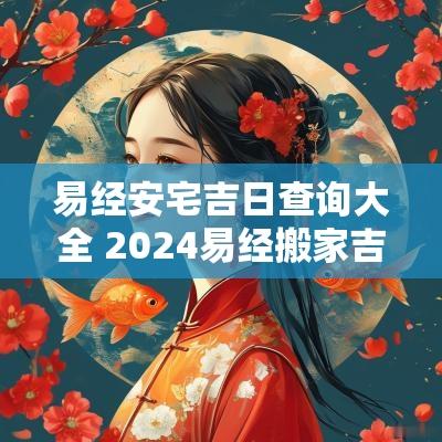 易经安宅吉日查询大全 2025易经搬家吉日查询