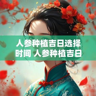 人参种植吉日选择时间 人参种植吉日选择时间查询