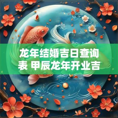 蛇年结婚吉日查询表 甲辰蛇年开业吉日查询