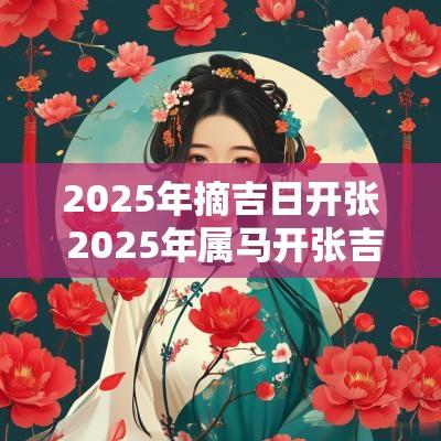 2025年摘吉日开张 2025年属马开张吉日