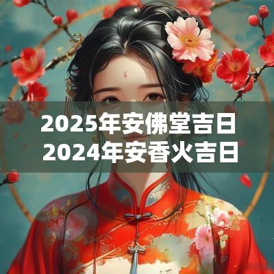 2025年安佛堂吉日 2025年安香火吉日一览表