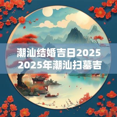 潮汕结婚吉日2025 2025年潮汕扫墓吉日
