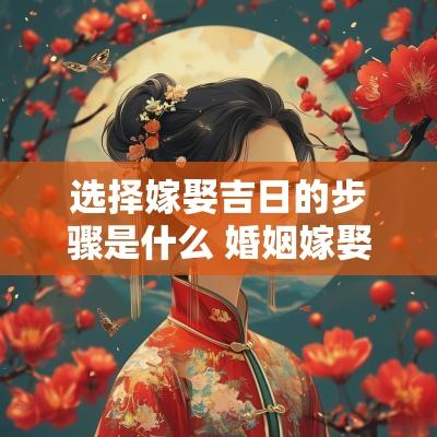 选择嫁娶吉日的步骤是什么 婚姻嫁娶吉日选择风水