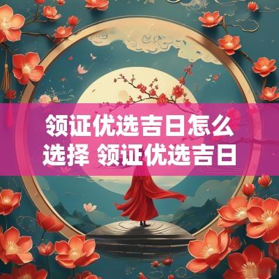 领证优选吉日怎么选择 领证优选吉日怎么选