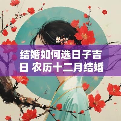 结婚如何选日子吉日 农历十二月结婚吉日哪一天日子好