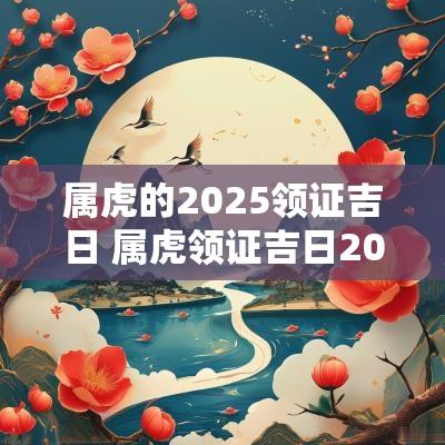 属虎的2025领证吉日 属虎领证吉日2025年11月