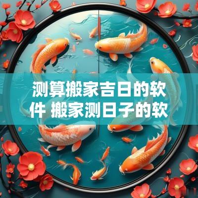 测算搬家吉日的软件 搬家测日子的软件