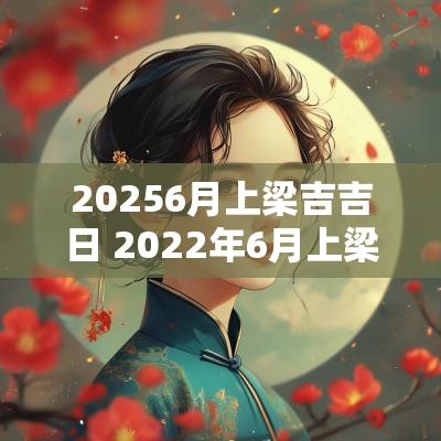 20256月上梁吉吉日 2025年6月上梁的黄道吉日
