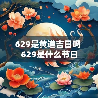629是黄道吉日吗 629是什么节日